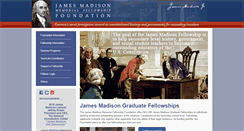 Desktop Screenshot of jamesmadison.gov