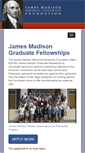 Mobile Screenshot of jamesmadison.gov